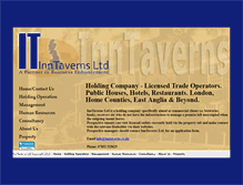 Tablet Screenshot of inntaverns.co.uk